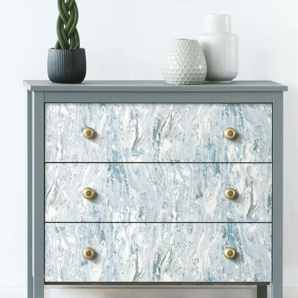 Marble Seas Peel and Stick Wallpaper Peel and Stick Wallpaper RoomMates   