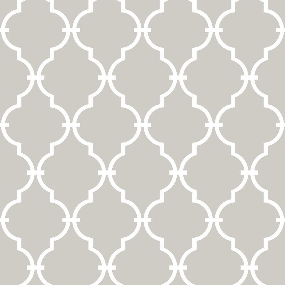 Modern Trellis Peel and Stick Wallpaper Peel and Stick Wallpaper RoomMates