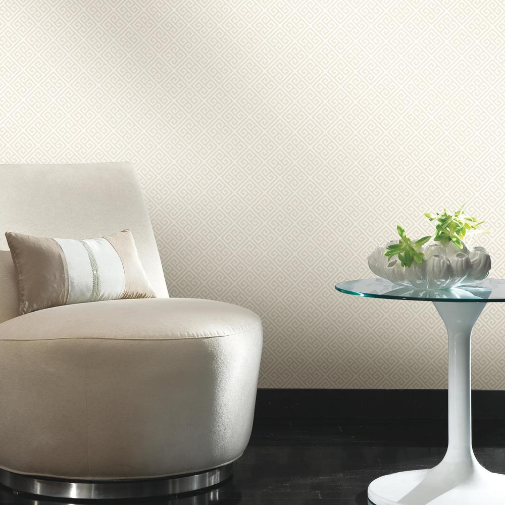 Greek Key Peel and Stick Wallpaper Peel and Stick Wallpaper RoomMates   