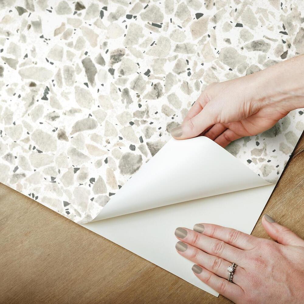 Terrazzo Peel and Stick Wallpaper Peel and Stick Wallpaper RoomMates   