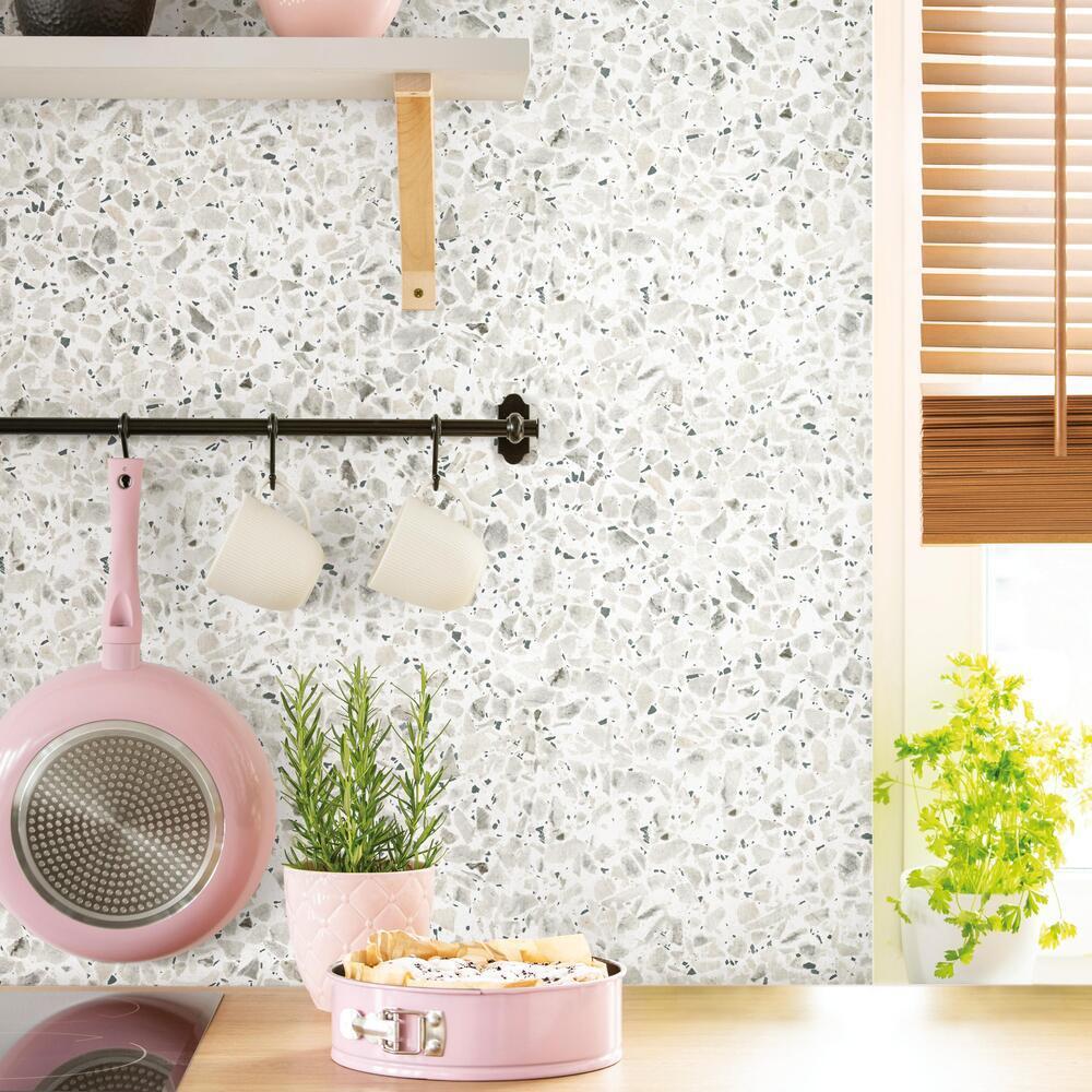 Terrazzo Peel and Stick Wallpaper Peel and Stick Wallpaper RoomMates   