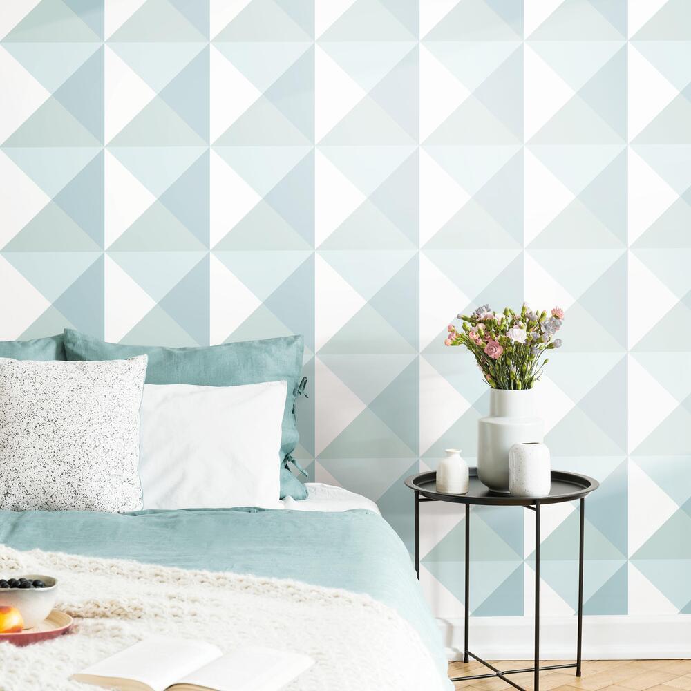 Origami Peel and Stick Wallpaper Peel and Stick Wallpaper RoomMates   