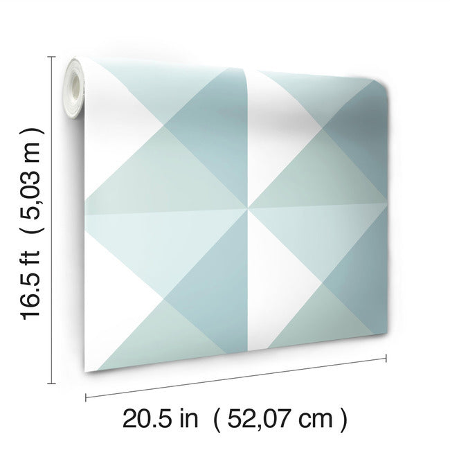 Origami Peel and Stick Wallpaper Peel and Stick Wallpaper RoomMates   