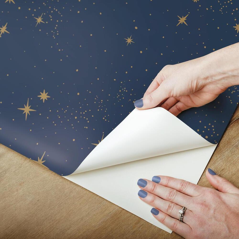 Upon a Star Peel and Stick Wallpaper Peel and Stick Wallpaper RoomMates   