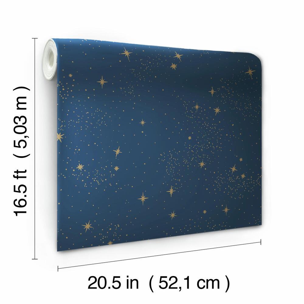 Upon a Star Peel and Stick Wallpaper Peel and Stick Wallpaper RoomMates   