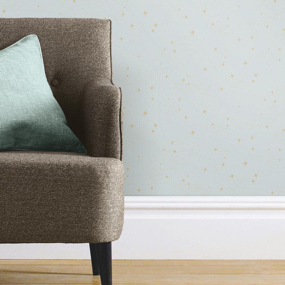 Upon a Star Peel and Stick Wallpaper Peel and Stick Wallpaper RoomMates   