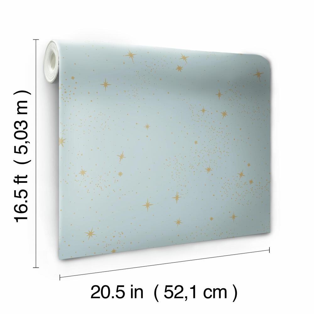 Upon a Star Peel and Stick Wallpaper Peel and Stick Wallpaper RoomMates   