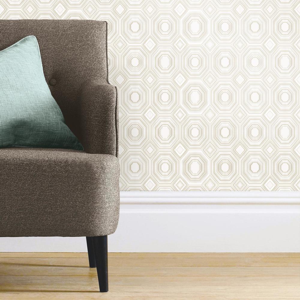 Bee's Knees Peel and Stick Wallpaper Peel and Stick Wallpaper RoomMates   