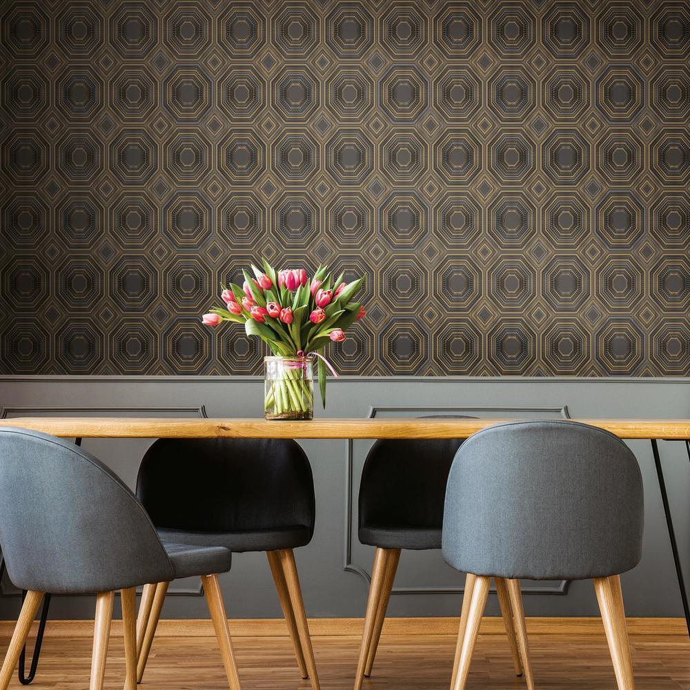 Bee's Knees Peel and Stick Wallpaper Peel and Stick Wallpaper RoomMates   