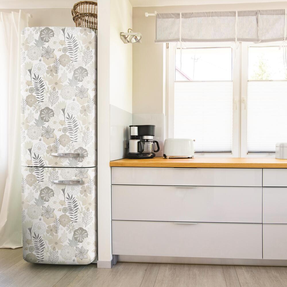 Perennial Blooms Peel and Stick Wallpaper Peel and Stick Wallpaper RoomMates   