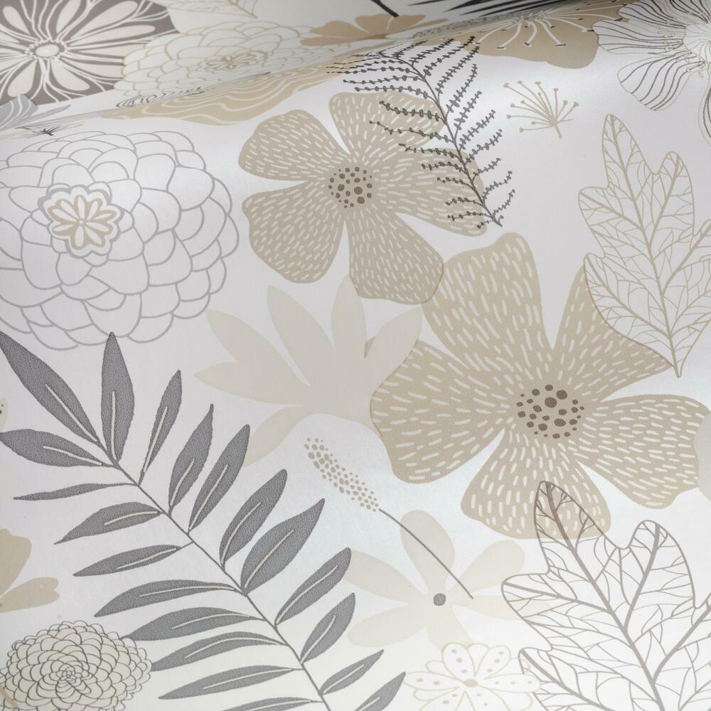Perennial Blooms Peel and Stick Wallpaper Peel and Stick Wallpaper RoomMates   