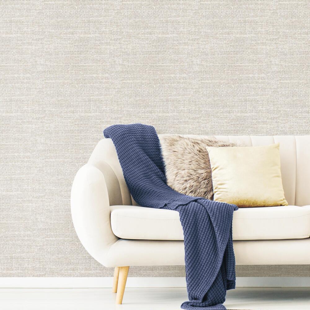 Tweed Peel & Stick Wallpaper Peel and Stick Wallpaper RoomMates   