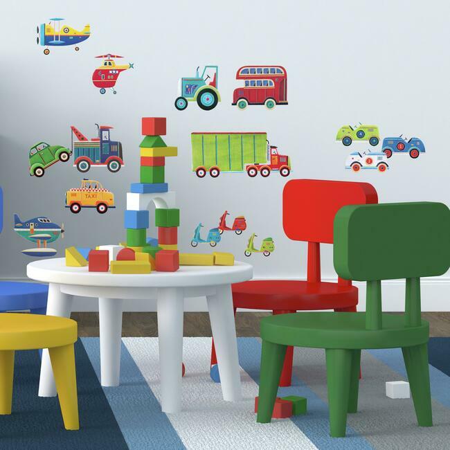 Transportation Wall Decals Wall Decals RoomMates   