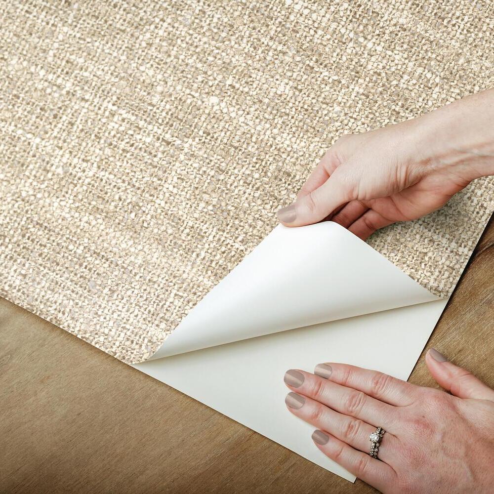 Tweed Peel & Stick Wallpaper Peel and Stick Wallpaper RoomMates   