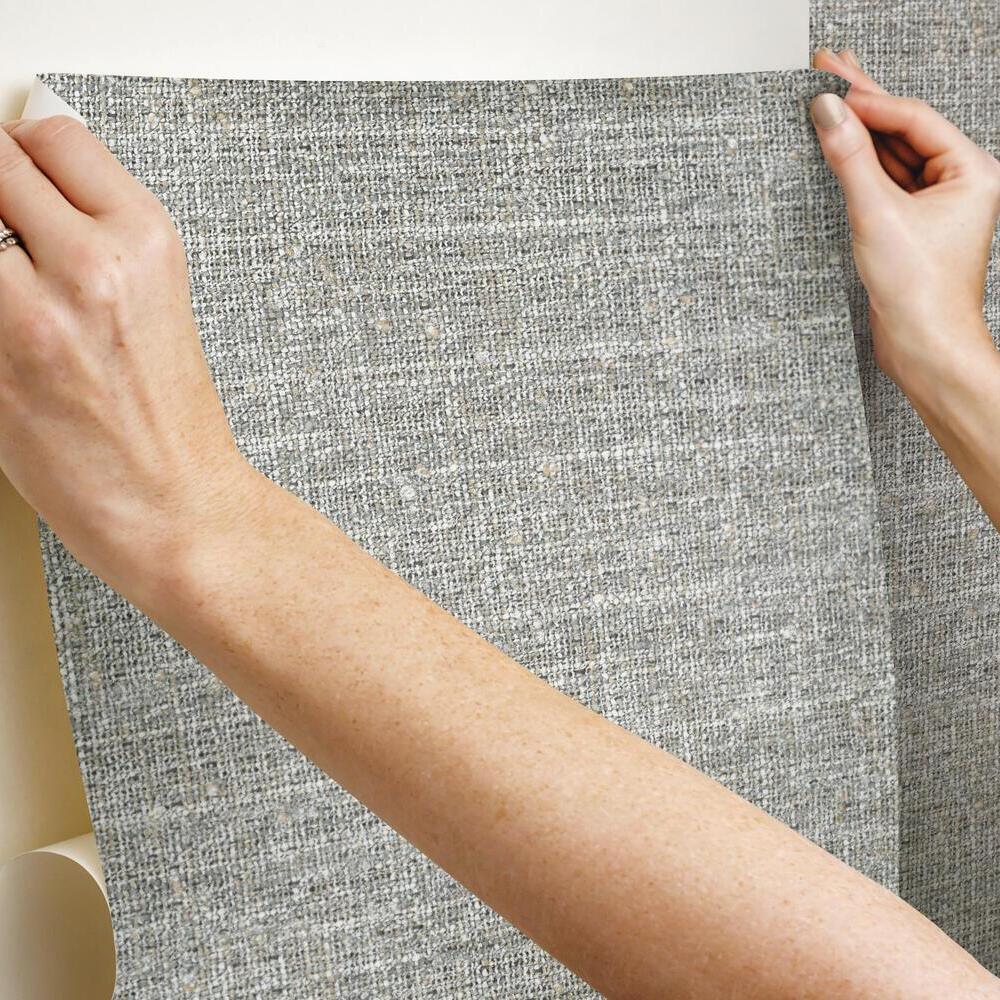 Tweed Peel & Stick Wallpaper Peel and Stick Wallpaper RoomMates   