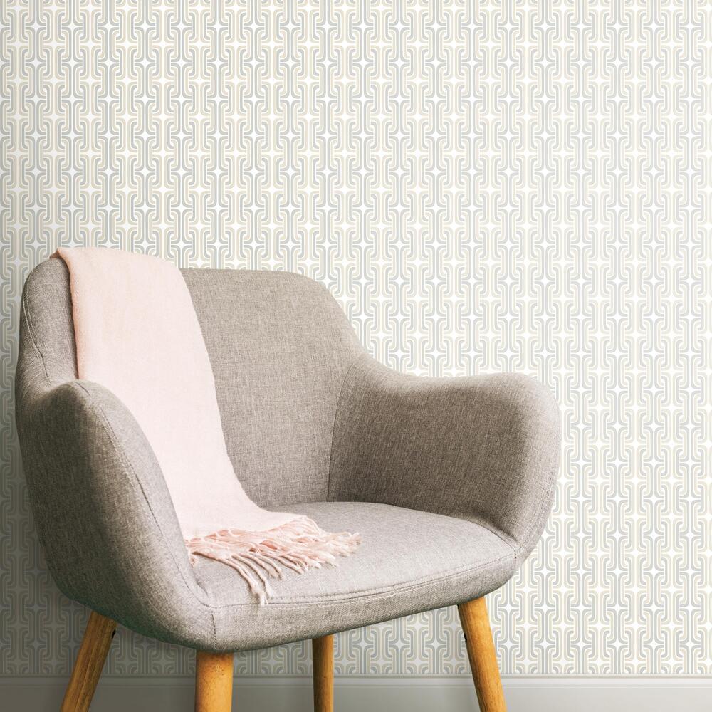 Mod Lattice Peel and Stick Wallpaper Peel and Stick Wallpaper RoomMates   