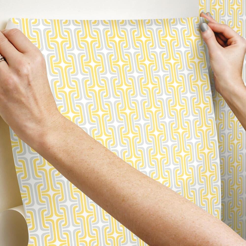 Mod Lattice Peel and Stick Wallpaper Peel and Stick Wallpaper RoomMates   