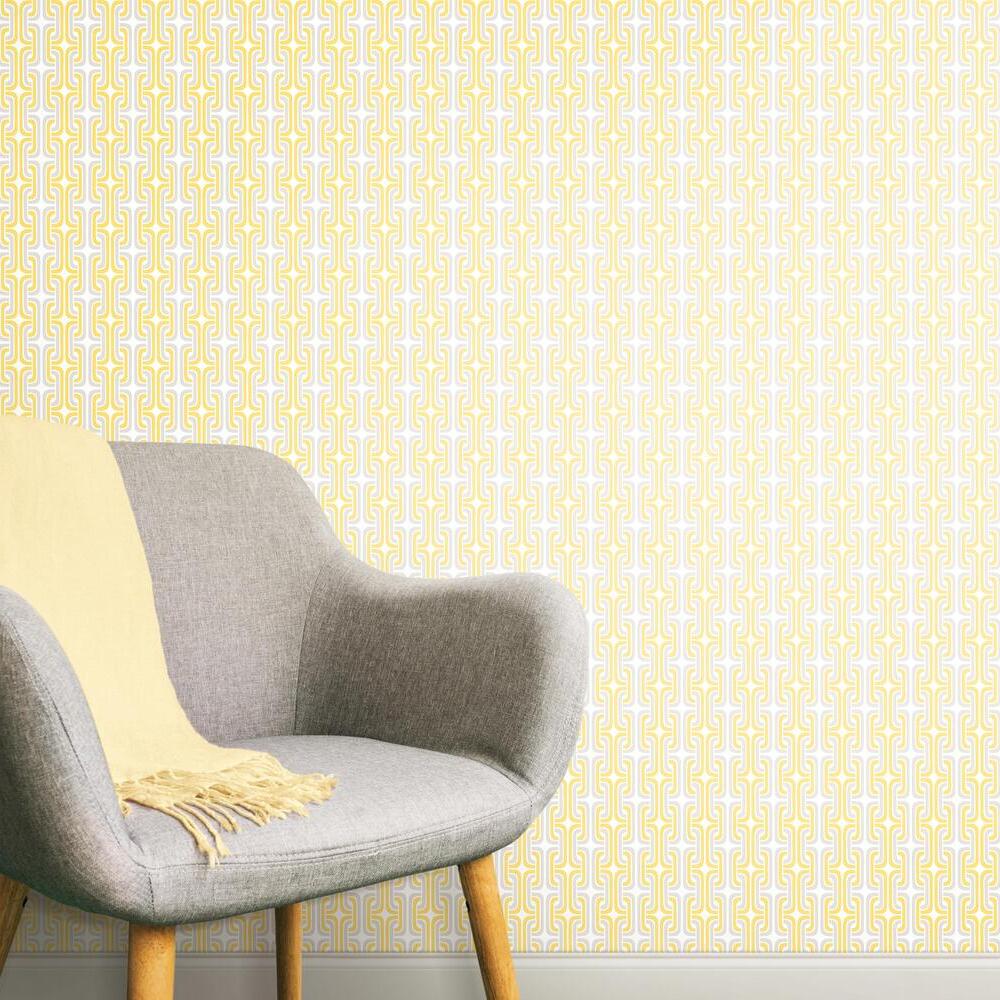 Mod Lattice Peel and Stick Wallpaper Peel and Stick Wallpaper RoomMates   