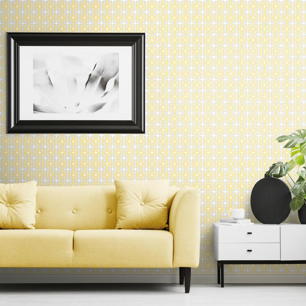 Mod Lattice Peel and Stick Wallpaper Peel and Stick Wallpaper RoomMates   