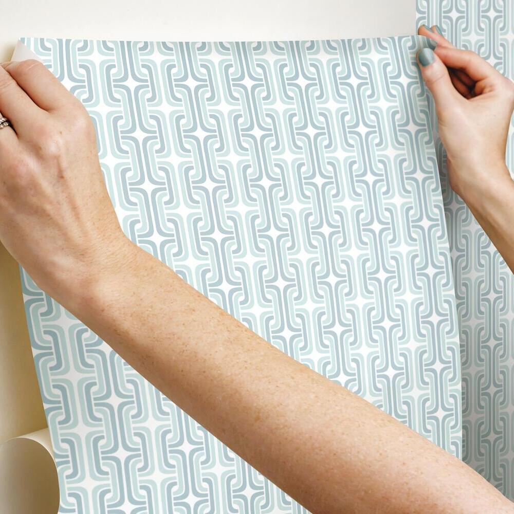 Mod Lattice Peel and Stick Wallpaper Peel and Stick Wallpaper RoomMates   