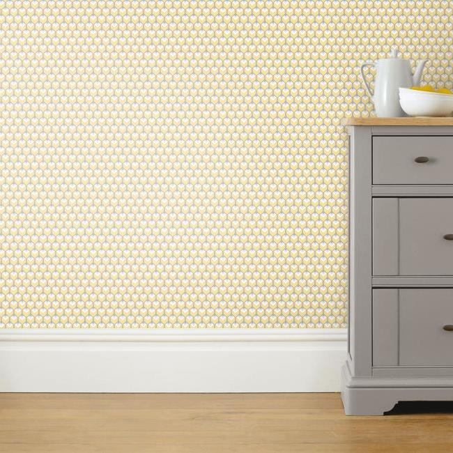 3D Petite Hexagons Peel and Stick Wallpaper Peel and Stick Wallpaper RoomMates   
