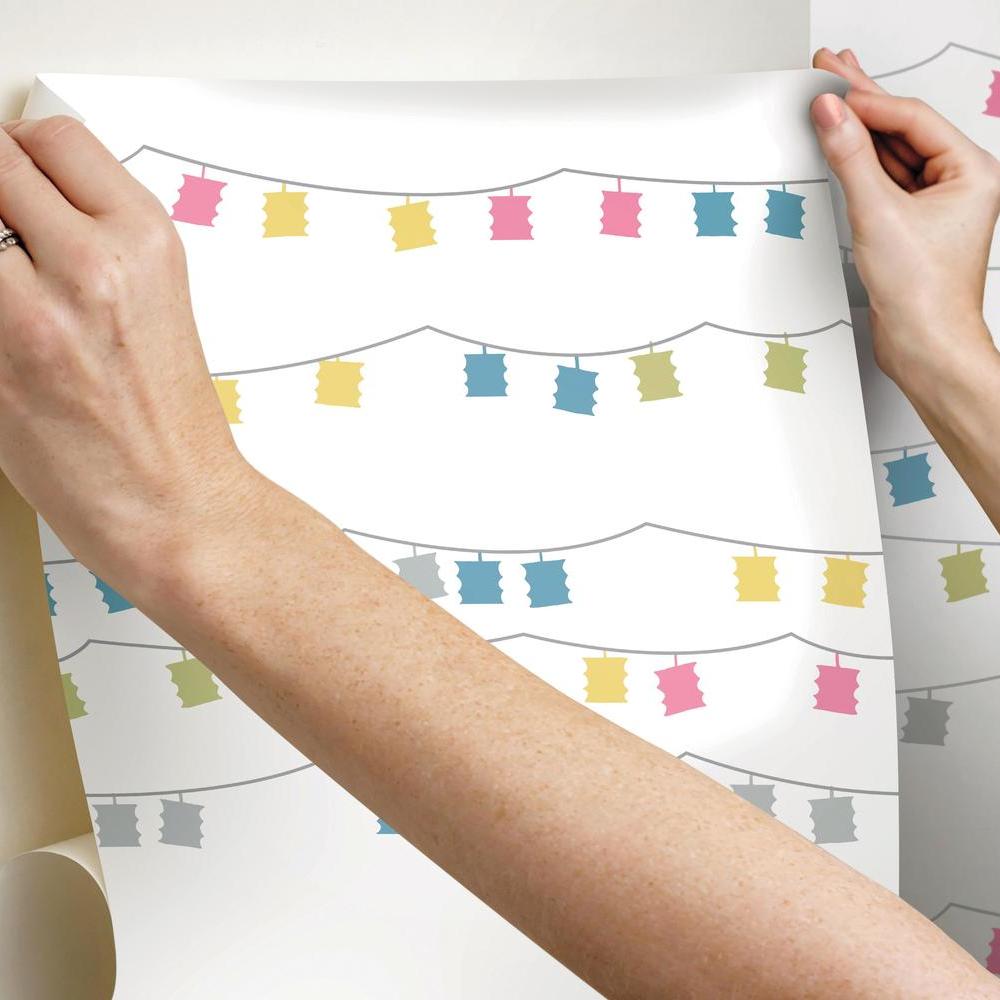 Lanterns Peel and Stick Wallpaper Peel and Stick Wallpaper RoomMates   