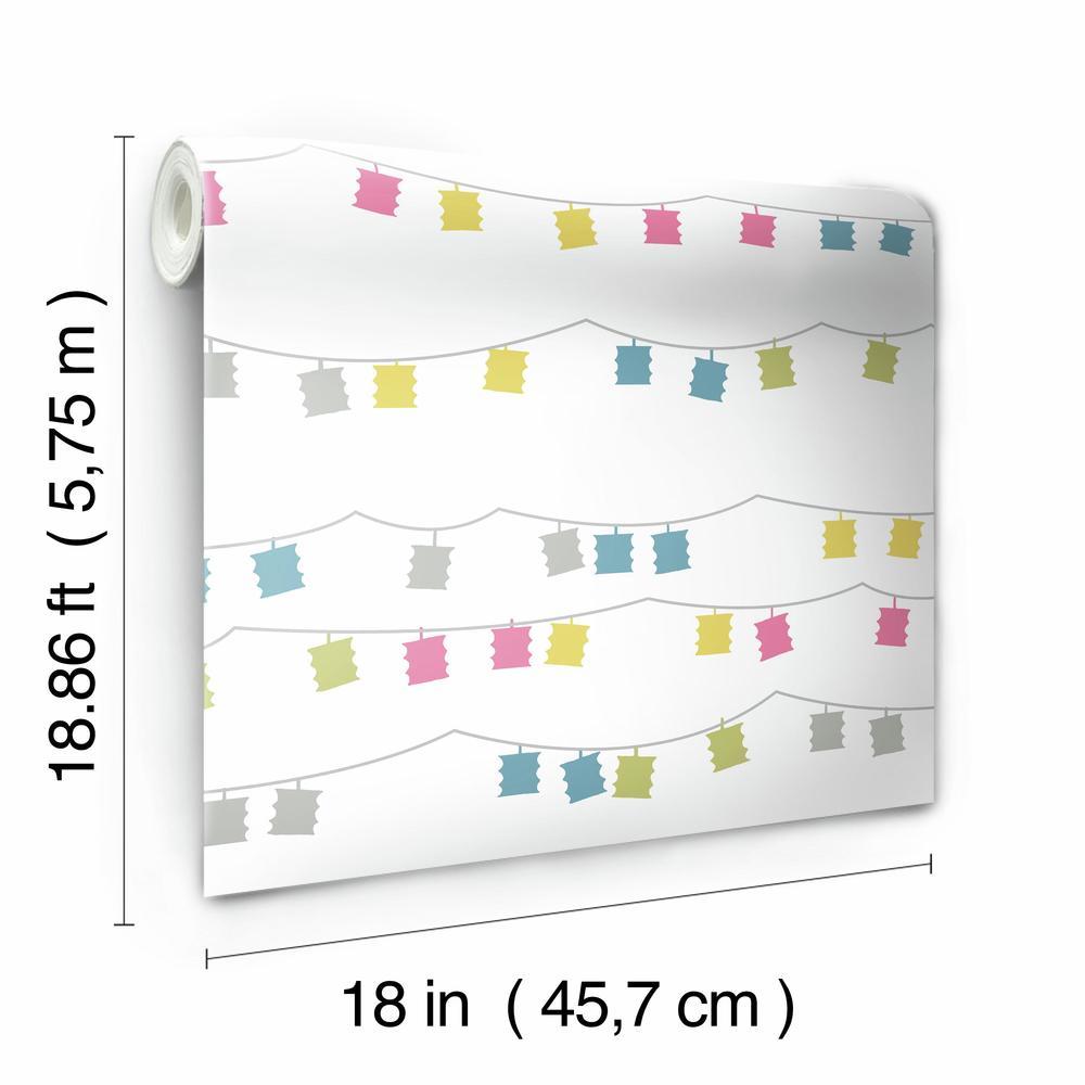 Lanterns Peel and Stick Wallpaper Peel and Stick Wallpaper RoomMates   
