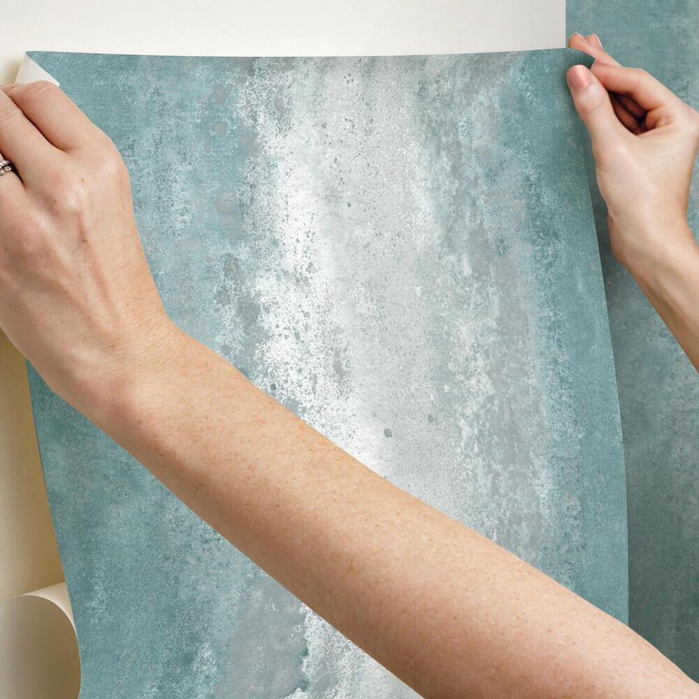 Oxidized Metal Peel and Stick Wallpaper Peel and Stick Wallpaper RoomMates   