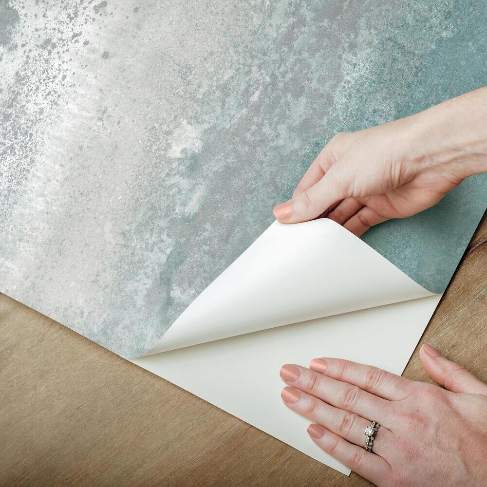 Oxidized Metal Peel and Stick Wallpaper Peel and Stick Wallpaper RoomMates   