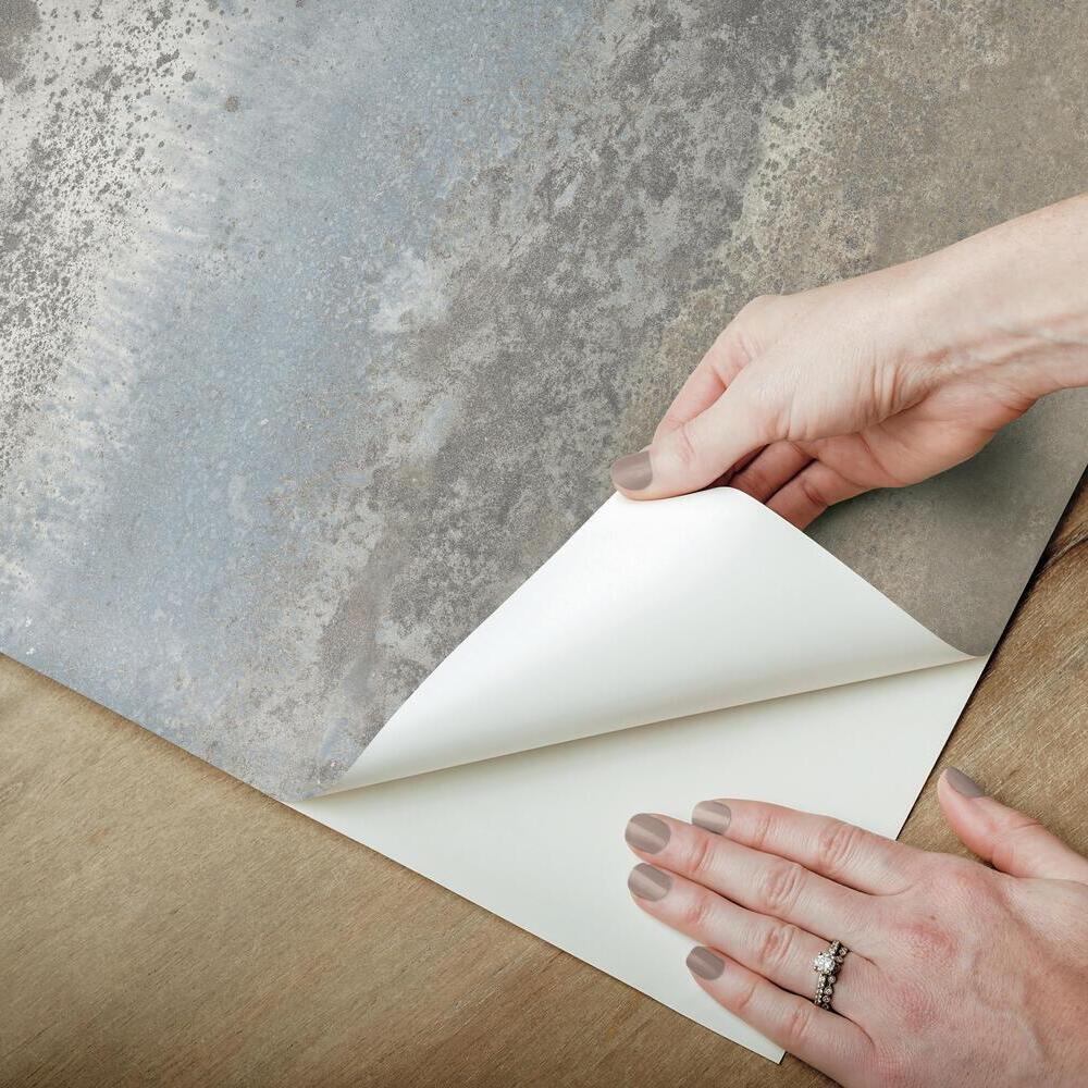Oxidized Metal Peel and Stick Wallpaper Peel and Stick Wallpaper RoomMates   