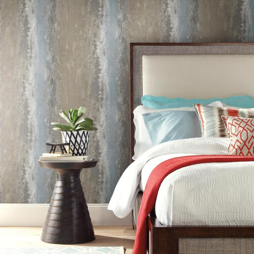 Oxidized Metal Peel and Stick Wallpaper Peel and Stick Wallpaper RoomMates   