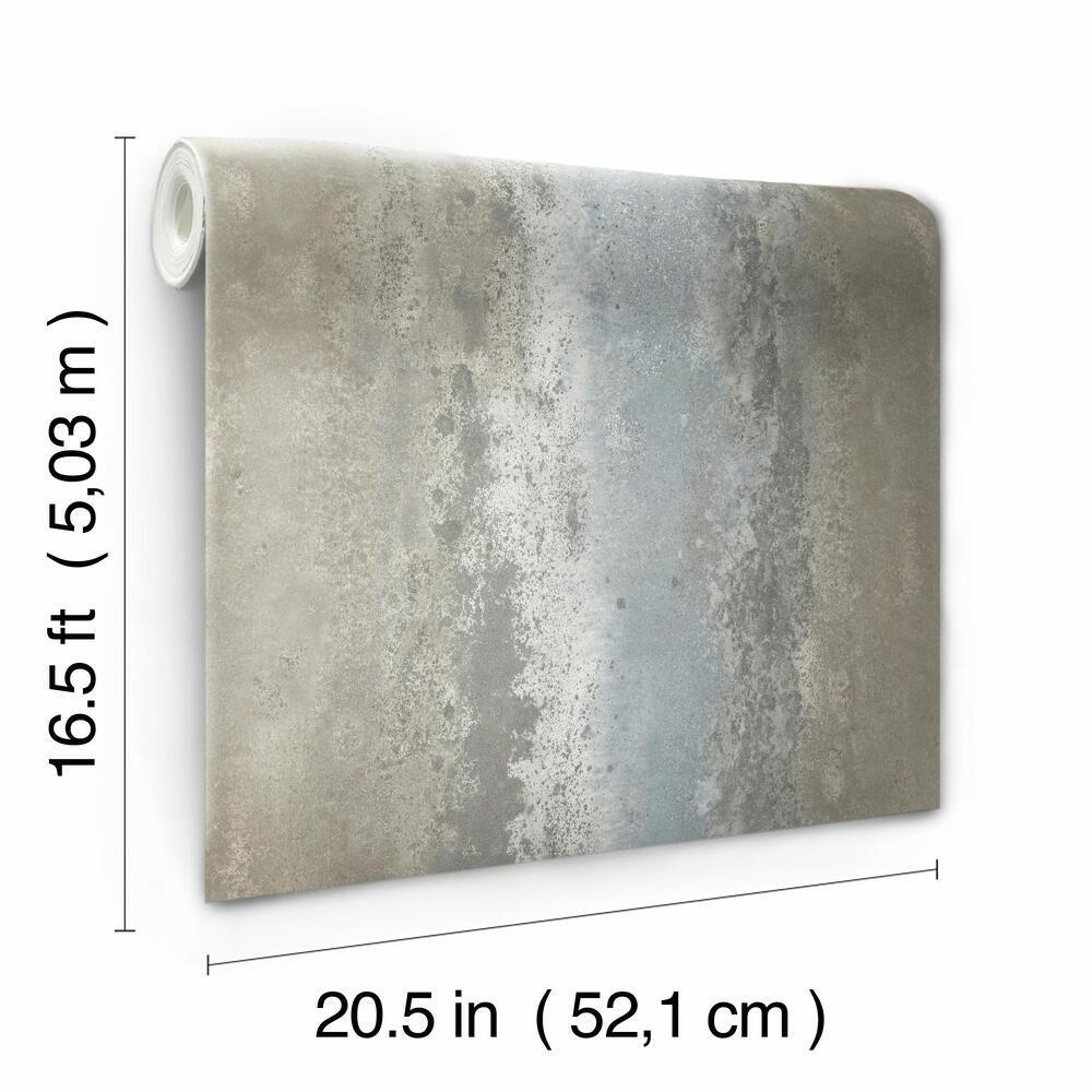 Oxidized Metal Peel and Stick Wallpaper Peel and Stick Wallpaper RoomMates   