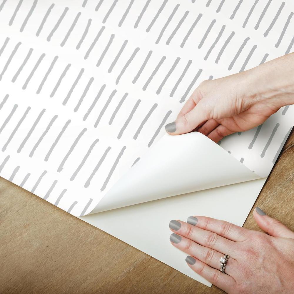 Tick Mark Peel and Stick Wallpaper Peel and Stick Wallpaper RoomMates   