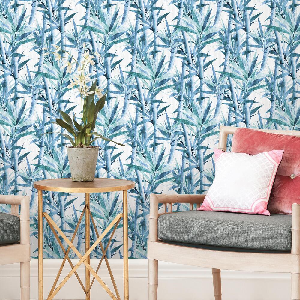 Lucky Bamboo Peel and Stick Wallpaper Peel and Stick Wallpaper RoomMates   