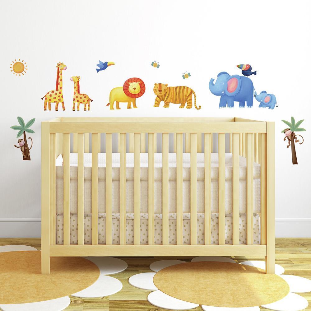 Jungle Adventure Wall Decals Wall Decals RoomMates   