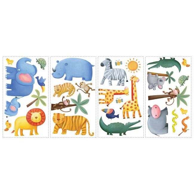 Jungle Adventure Wall Decals Wall Decals RoomMates   