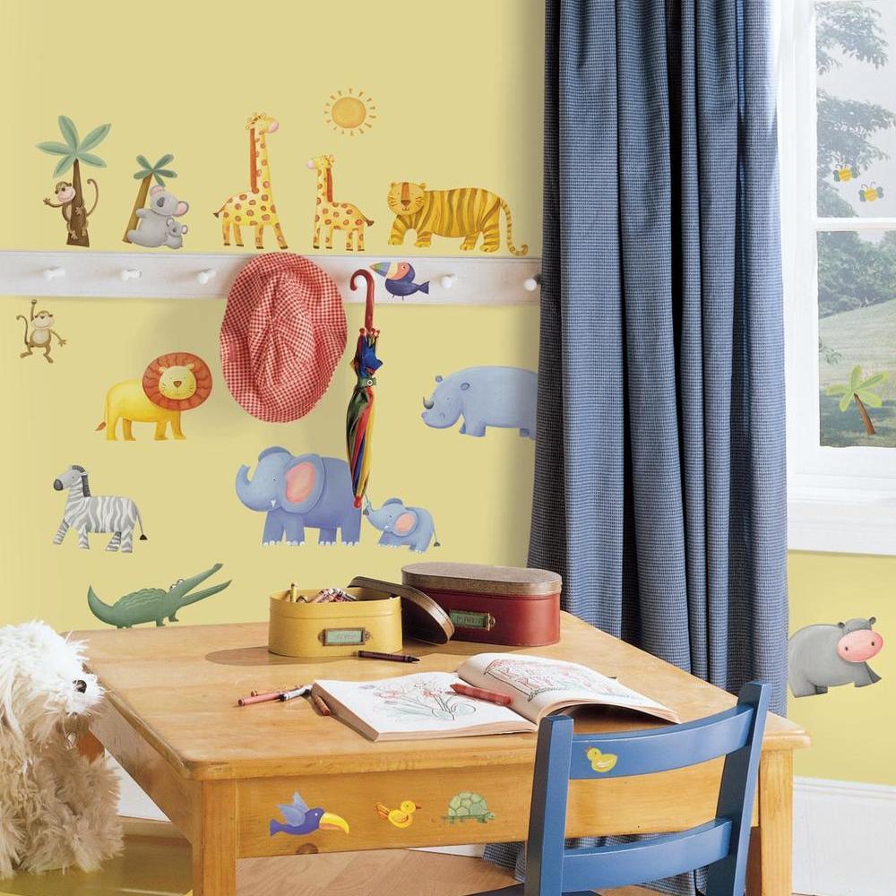 Jungle Adventure Wall Decals Wall Decals RoomMates   