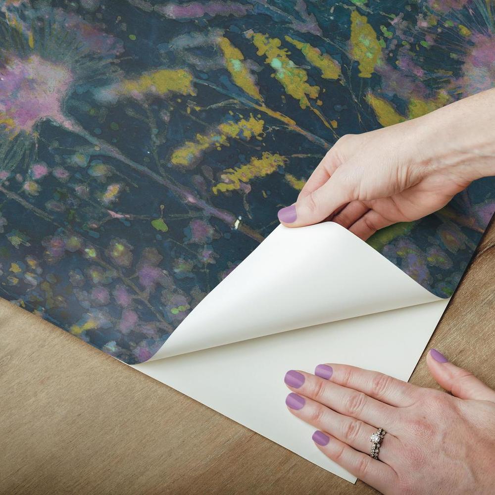 Dandelion Peel and Stick Wallpaper Peel and Stick Wallpaper RoomMates   