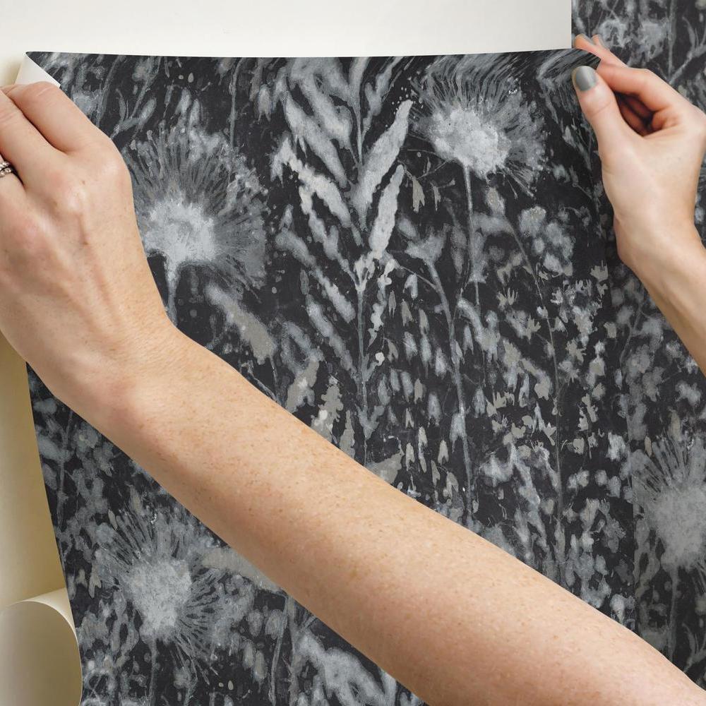 Dandelion Peel and Stick Wallpaper Peel and Stick Wallpaper RoomMates   
