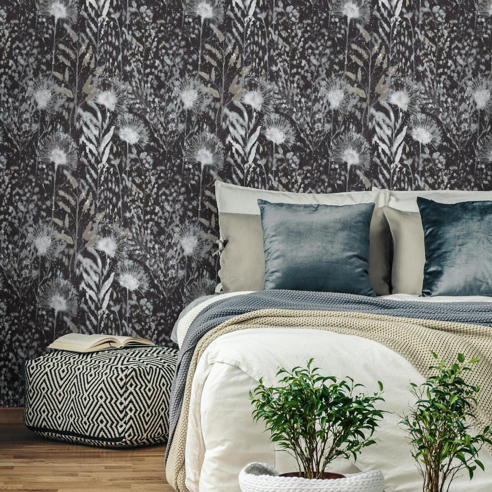 Dandelion Peel and Stick Wallpaper Peel and Stick Wallpaper RoomMates   