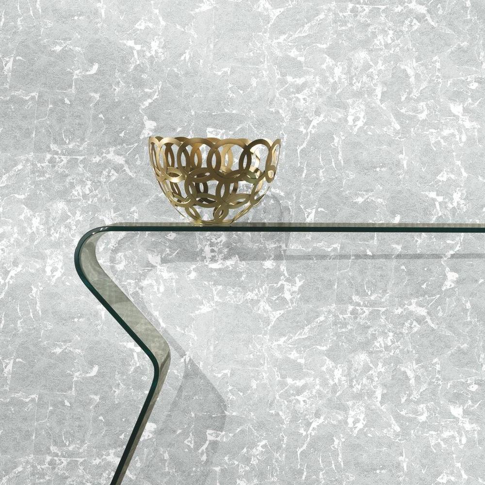 Metallic Leaf Peel and Stick Wallpaper Peel and Stick Wallpaper RoomMates   