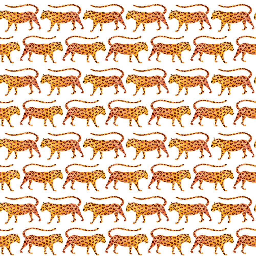 CatCoq Jaguars Peel and Stick Wallpaper Peel and Stick Wallpaper RoomMates Roll  