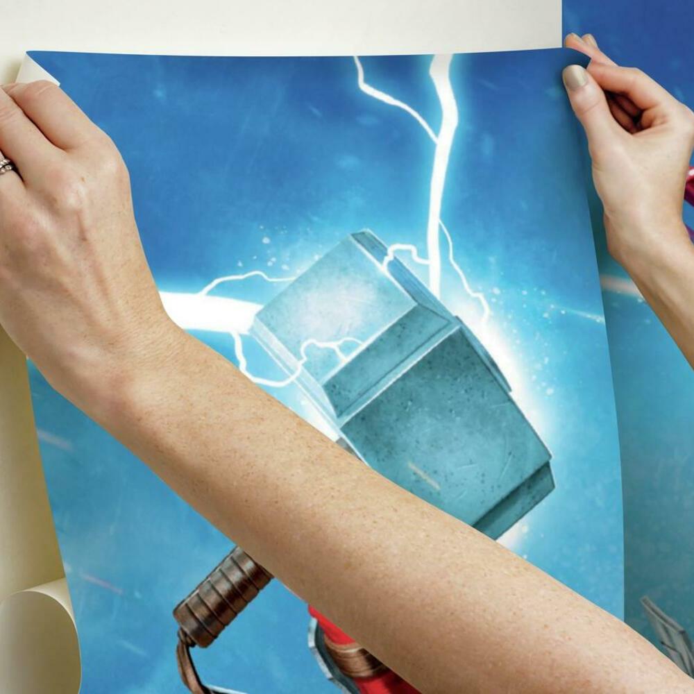 Avengers Gallery Art Peel and Stick Mural Wall Murals RoomMates   