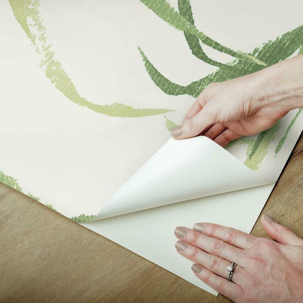 Fern Forest Peel and Stick Wallpaper Mural Wall Murals RoomMates   