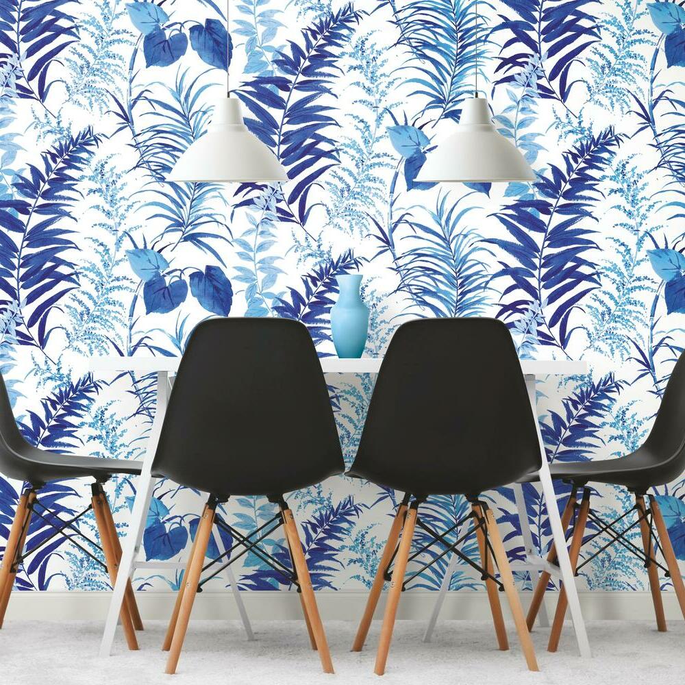 Fern Forest Peel and Stick Wallpaper Mural Wall Murals RoomMates   