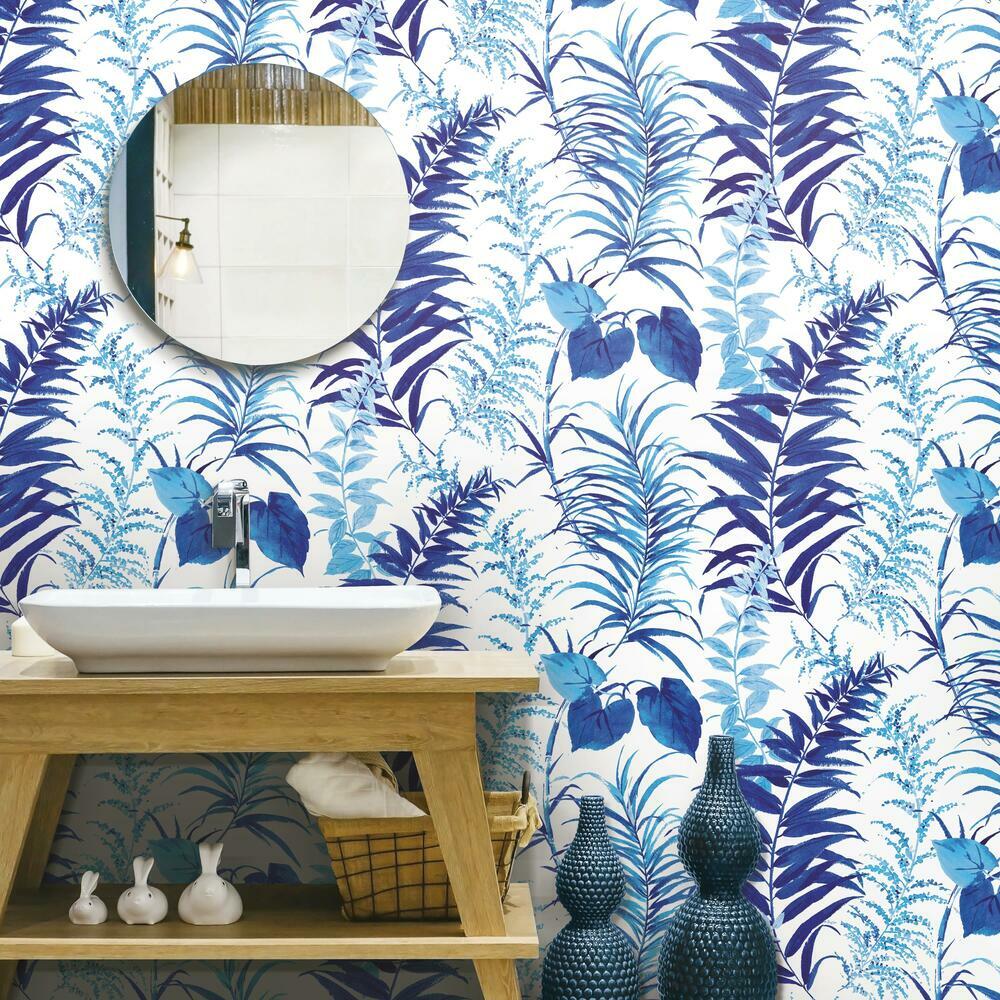 Fern Forest Peel and Stick Wallpaper Mural Wall Murals RoomMates   