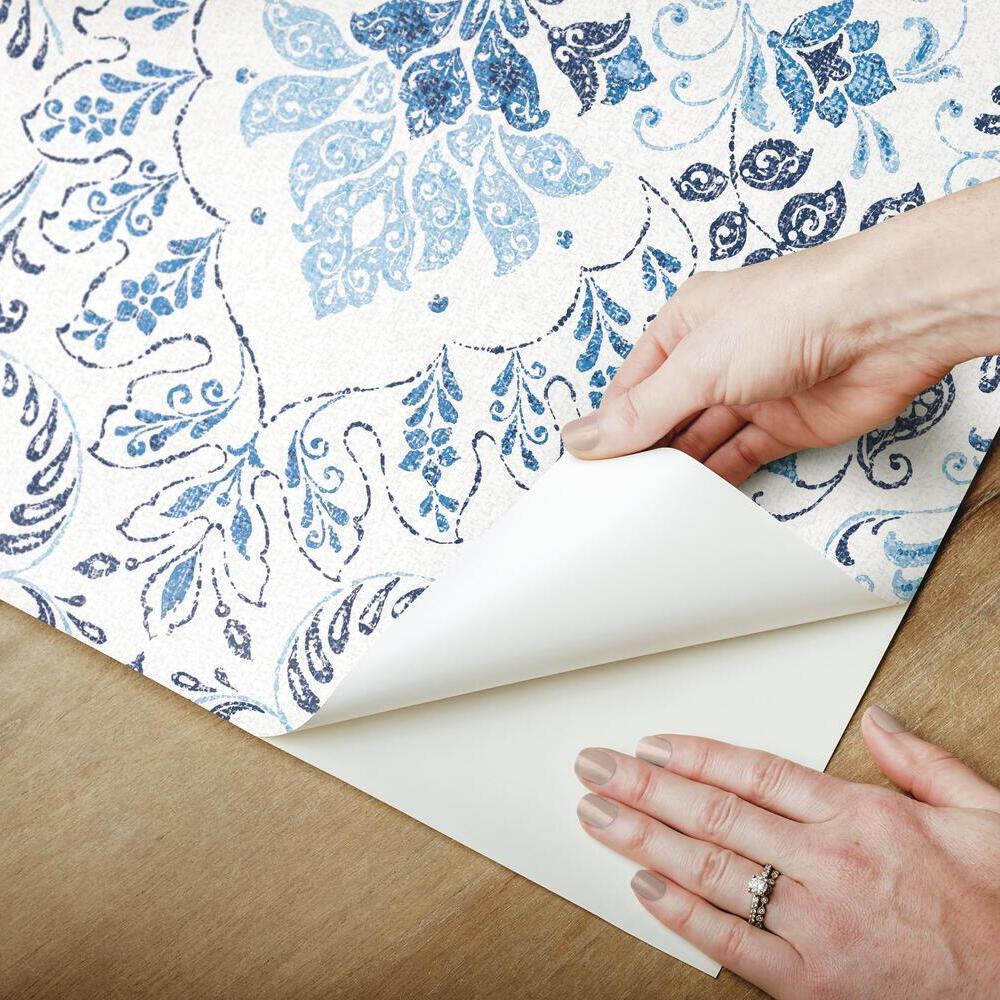 Persian Damask Peel and Stick Wallpaper Peel and Stick Wallpaper RoomMates   