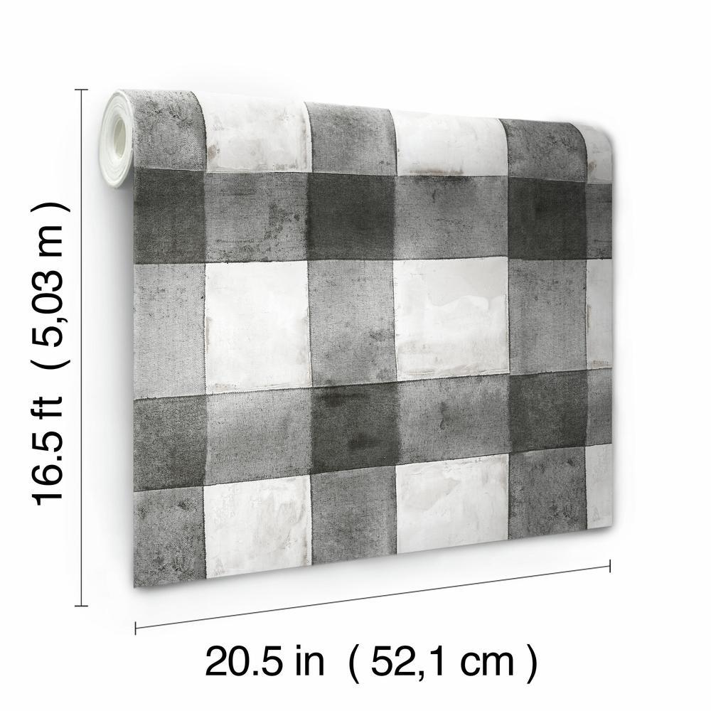 Buffalo Plaid Peel and Stick Wallpaper Peel and Stick Wallpaper RoomMates   