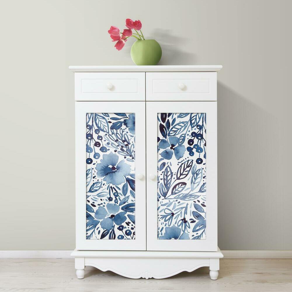 Clara Jean April Showers Peel and Stick Wallpaper Peel and Stick Wallpaper RoomMates   