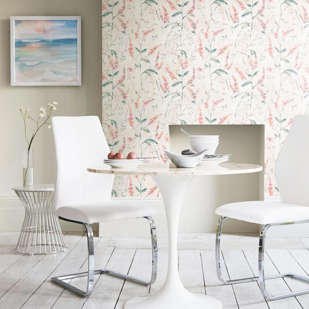 Floral Sprig Peel and Stick Wallpaper Peel and Stick Wallpaper RoomMates   